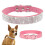 TSKDKIT Puppy Collar for Cat Small Dog Collar Cute Rhinestone Pet Coll 1
