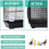 ASOCEA Bird Cage Seed Catcher Adjustable Bird Cage Cover Soft Nylon Me 4