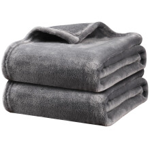 Onarway Dog Blanket Washable for Bed: 2 Packs Dog Blankets 40”x47” - F