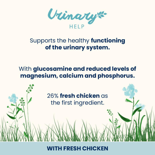 Almo Nature Urinary Help - Cat Kibble with Fresh Chicken - Supports th 1