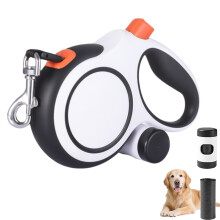 Retractable Dog Lead,8m/26ft Extendable Dog Leash with 360 Tangle-Fre