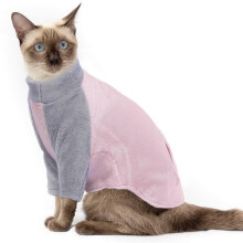 Cat Sweater, Large Cat Sweater Winter Coat Warm Jumper Fleece Winter P