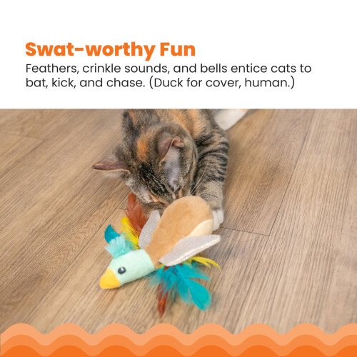 Catstages Flapperz Duck, Brown 1