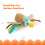 Catstages Flapperz Duck, Brown 6