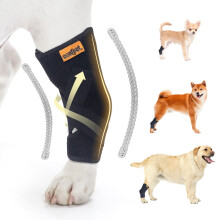 COMFPET Dog Leg Brace for Rear Hock for Large Dogs(40-90 lbs), Adjusta