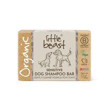 Little Beast Sensitive Dog Shampoo Bar | Soothing Dog Shampoo with Swe