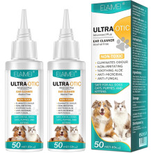 GMOLARSUSCO Dog Ear Cleaner, Dog Ear Drops, Ear Wax Removal, Dog Ear I
