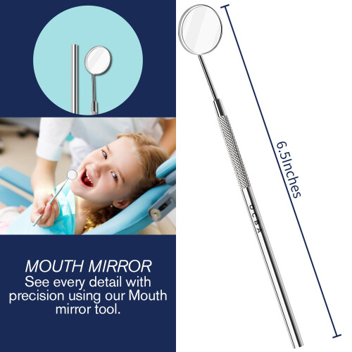 OCBA 2 Pcs Pet Teeth Cleaning tools Double Headed Tarter Scraper & Too 2