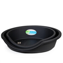 Rosewood Eco Line Recycled Plastic Pet Bed - Graphite Grey - Medium (A