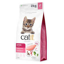 Catit Recipes Kitten Poultry Dry Cat Food, Natural Grain Free Dry Food