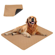 EASTLION Washable Dog Mat, Non-Slip Reusable Puppy Pads for Pets, Supe