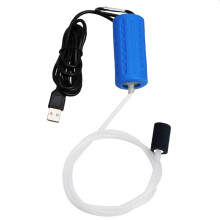 Aquarium Air Pump Mini USB Fish Tank Oxygen Air Pump Portable Ultra Si