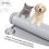 Waterproof Pet Feeding Mats with High Lips - Multiple Size and Colors, 6