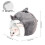 Siliget 1 Pack Hamster Bed, Mini Soft and Warm Hamster House, Small Pe 6