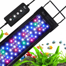 AQQA LED Aquarium Light,12W Full Spectrum 24/7 Mode Fish Tank LED Ligh