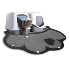 Cat Litter Mat Litter Trapping Mat, 90 x 60 cm Cat Litter Tray Mat, No