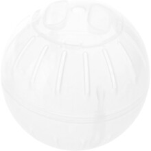 White Silent Exercise Ball Plastic Spinner Hamster Running for Sugar G