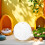 White Silent Exercise Ball Plastic Spinner Hamster Running for Sugar G 5