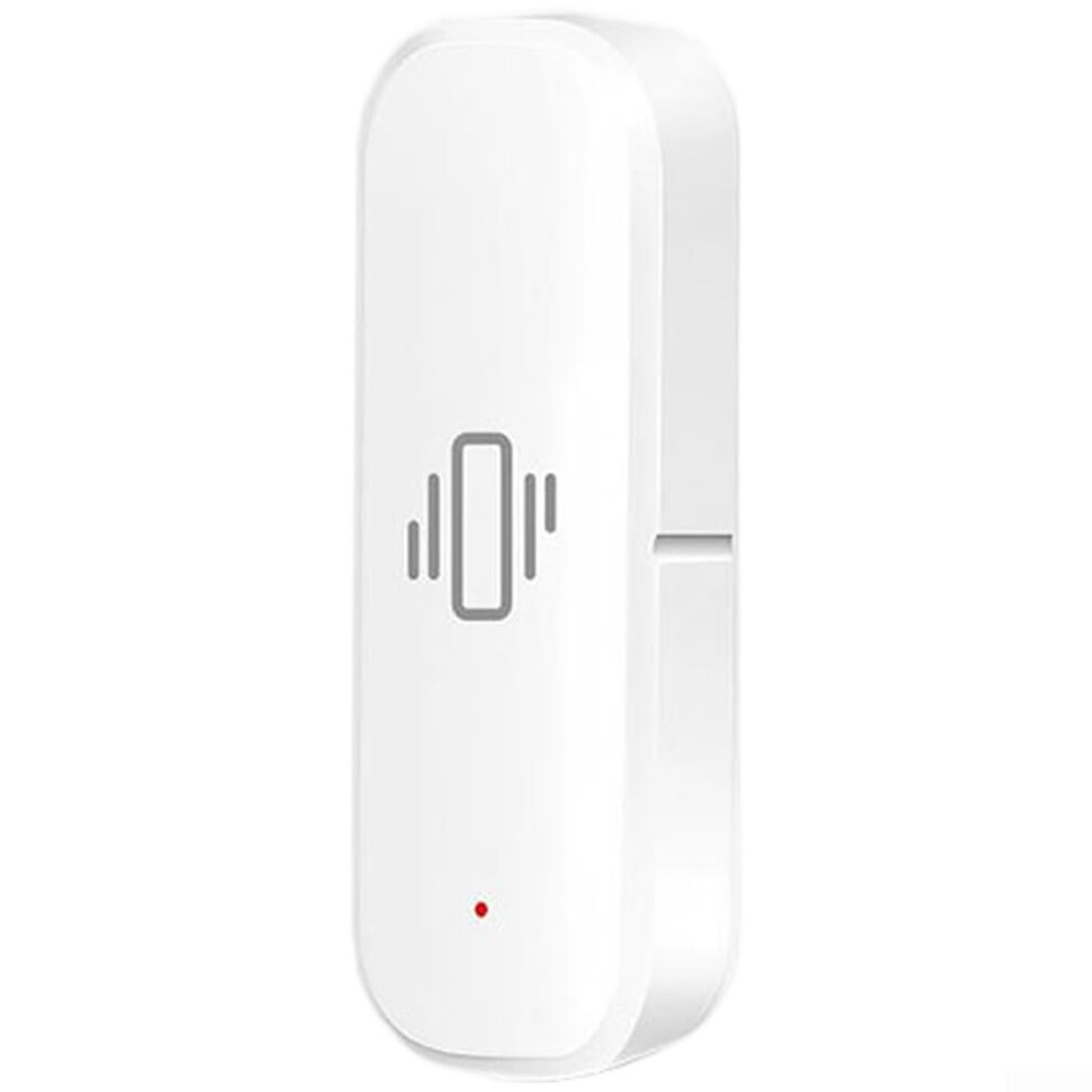 Zigbee Vibration Sensor 3.0 With Realtime Motion Alerts And Adjustable Sensitivity For Smart Door Window Security, Low Power Cr2450 White Zg103zl 9199774978859