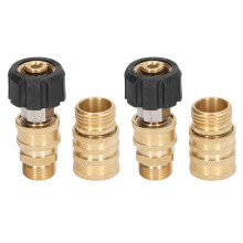 8 Stück Metall-Pressure-Washer-Adapter-Set mit Schnellanschlüssen für Autowäsche