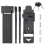 Folding Bike Lock, Universal Keyed Lock, Easy Mounting,  Security Metal AntiTheft Bicycle Lock For Travel 1