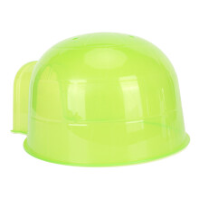 Contenitore trasparente in plastica per sabbia hamster 16x14x9cm