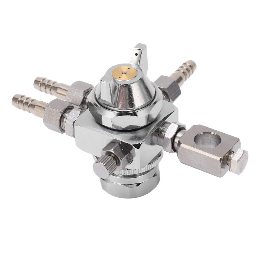 Zinc Alloy Spray Gun With Stainless Steel Nozzle Fine Paint Sprayer 0.08In Tip 4691375109977