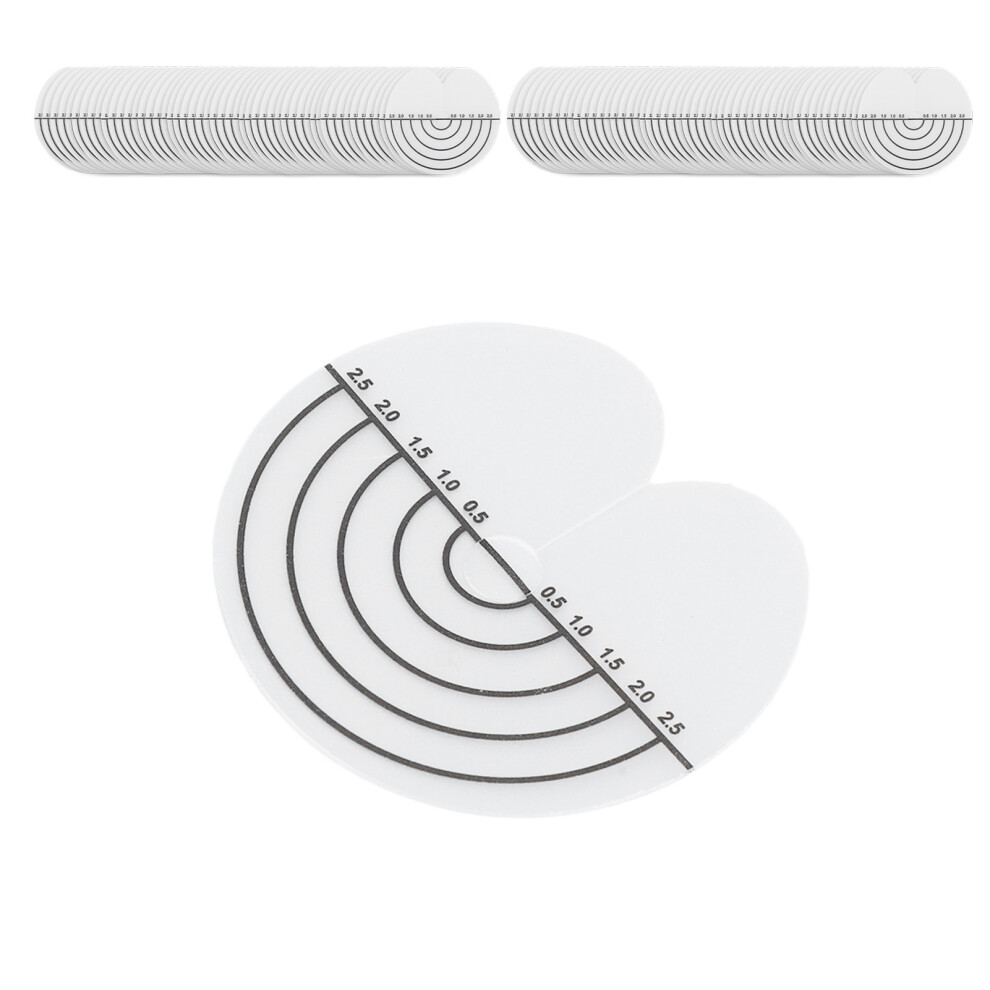 Unisex Clear 100Pcs Pvc Hair Heat Shield Guards With Single Hole For Extensions