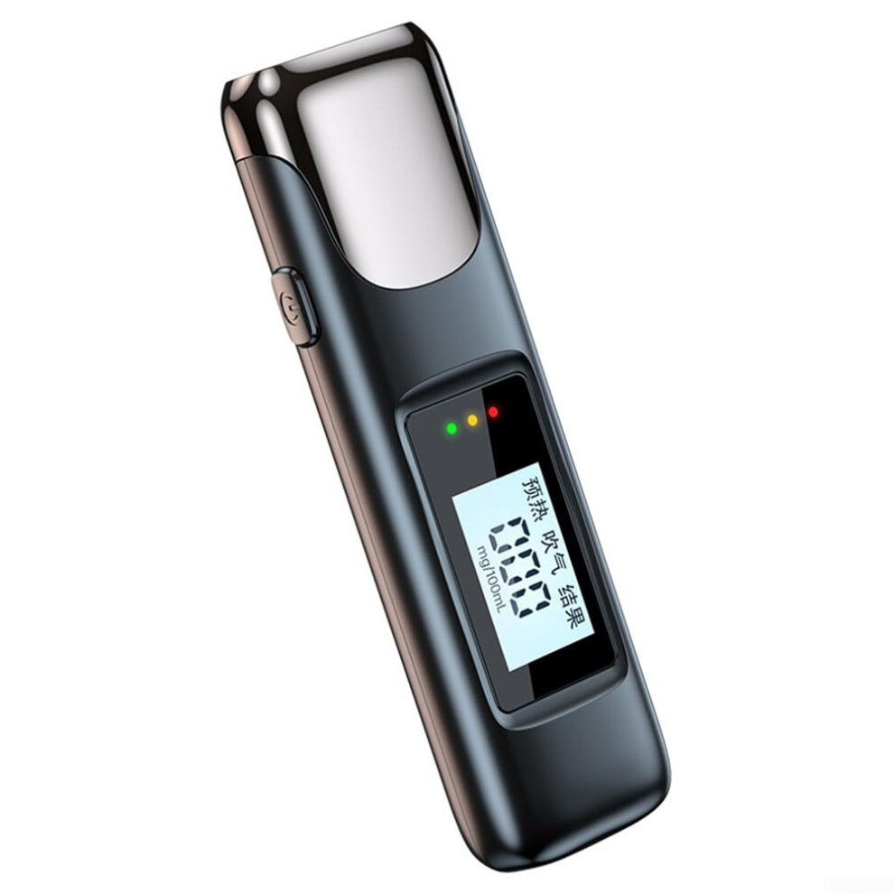 Breathalyzer With Fast Response Time And Clear Led Display, Rechargeable Portable Alcohol Tester 9199774979528