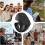 Wireless Mini Button Controller Smartphone Remote Clicker For Ebook Reading Video Recording And Vlogging 4