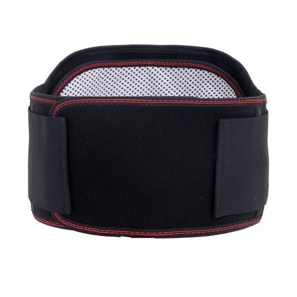 Black Back Support Belt Selfheating Lumbar, Adjustable Back Brace For Men And Women, M, Herniated Disc Sciatica