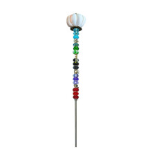 Pärlstavar Trädgårdsstakar Handgjorda Trädgårds Fairy Wand Trädgårdsstake Krukväxtstake Fairy Wand Stakes för Trädgårdsinredning A
