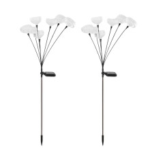 Luci Solari per Esterni, Luci Meduse, Luci Solari per Percorsi Esterni, Paesaggi da Giardino A LED, Luci per Prato Inserite nel Terreno