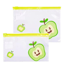 Herbruikbare Transparante Opbergtas van Voedingskwaliteit met Afsluitbare Opbergtas voor Fruit en Groenten M+S