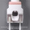 Automatic Toothpaste Squeezer Wall Mounted Punch-Free Toothbrush Storage Rack Toothbrush Holder Squeezer White 3