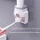 Automatic Toothpaste Squeezer Wall Mounted Punch-Free Toothbrush Storage Rack Toothbrush Holder Squeezer White 8