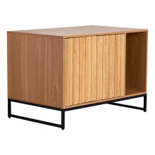 Opbergen voor Kattenbak - DUOKU - KLCB-12 - Huisje en Krabpaal - Bruin - 80x51x56,8 cm