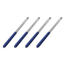 Telescopic Handheld Flagpoles, Stainless Steel Extendable Portable Guide Flag Pole for Tour Guides Teacher Pointer B