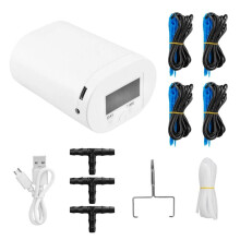 16 Koppen Automatische Plantenbloembesproeiingspomp Accessoires Planten Sprinkler Druppelirrigatieapparaat Watersysteemkit