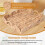 Bandeja Rectangular para Servir con Borde Festoneado, Bandeja Rectangular para Servir con Asas Integradas, Bandeja Decorativa para Mesa de Centro 4