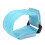 Adjustable Blue LED Running Armband with Flashing Modes, 24cm 2
