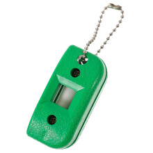 White Sandstone Ice Skate Sharpener Portable Handheld Grinder With Edges For Hockey And Skates Nonslip Carry Chain