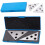 Angle Blocks 2Piece Set, Solid Metal Angle Plates Gauge 306090 And 454590 Degrees, Silver 1