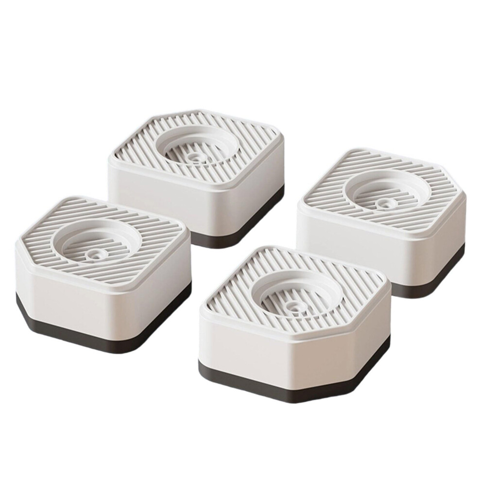 4Pcs Washing Machine Anti Vibration Pads Noise Reduction Anti Slip Waterproof Refrigerator Stand 9199774981514
