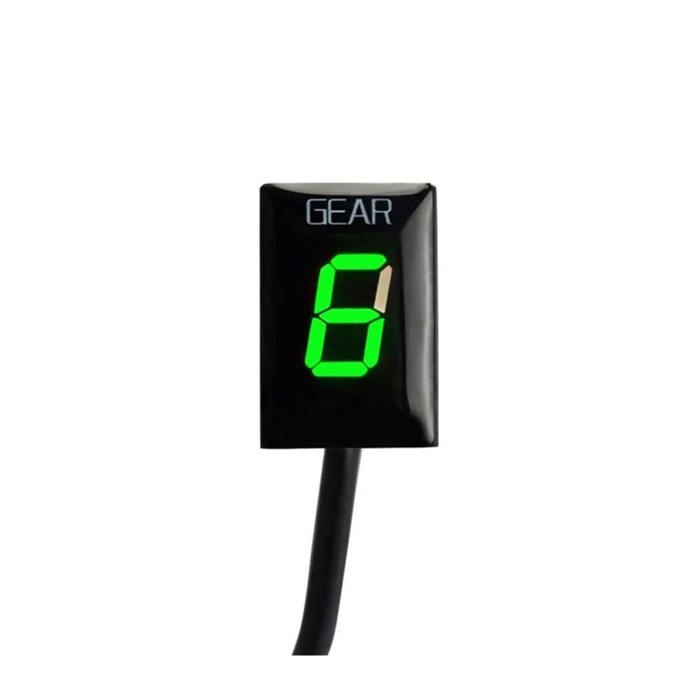 Motorcycle Gear Indicator 16 Speed Digital Display For Honda Cbr900rr Cbr929rr Cbr954rr Green 9382693245229