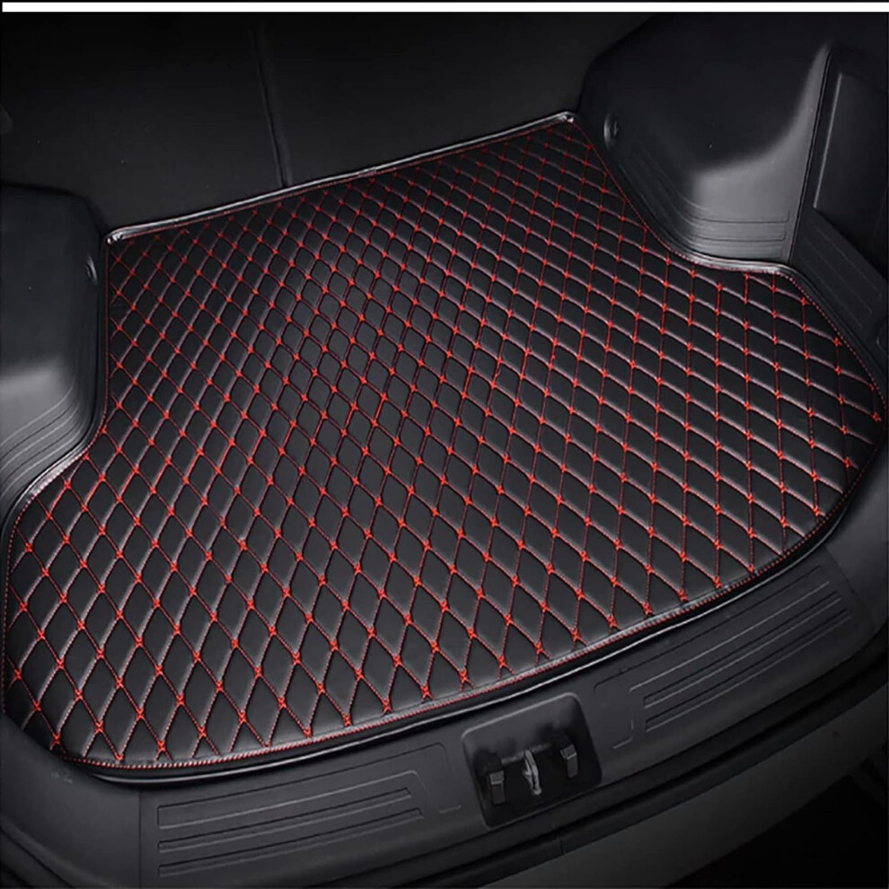 Waterproof Nonslip Car Trunk Mat Boot Liner For Seat Ateca Arona Ibiza Leon Black/Red 9199774982627