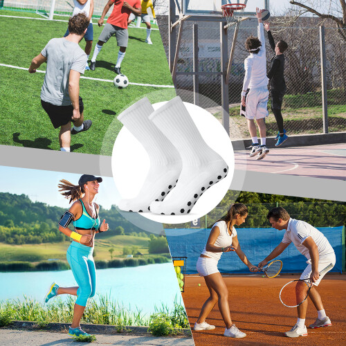 Highly Elastic Athletic Socks with Arch Support & Cushioning 1