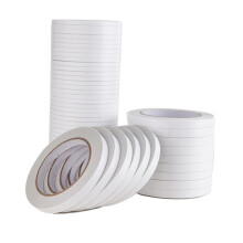 10pcs Double-Sided Adhesive Tape for Scrapbooking, Stamping, Office Supplies, Craft Projects - Strong Hot-Melt Adhesive
