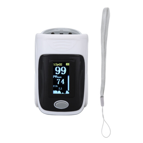 Fingertip-Pulsoximeter, kleines ABS-Gehäuse, 2xAAA 1