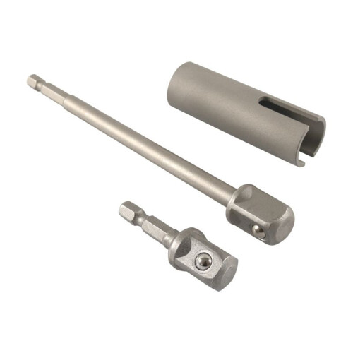 Jack Schlitzbohrer-Adapter T-Nut Vielseitig Einsetzbar Schlitzbohrer-Aufsatz-Set mit 2 Adapterbits
